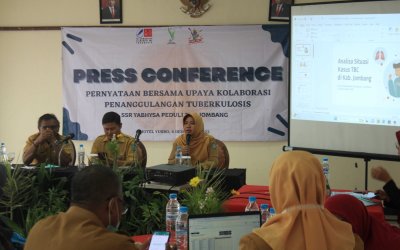 YABHYSA Jombang Bersama Dinas Kesehatan dan DPMD Lakukan Pernyataan Bersama Dalam Penanggulangan TBC